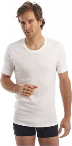 Tee-Shirt manches courtes col rond Blanc ArmorLux