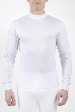 sous pull femme coton col rond