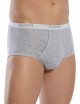 Lot de 4 slips Maxi Gris chiné Sloggi Men Basic