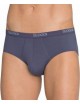 Lot de 4 slips Gris chiné Midi Sloggi Men Basic