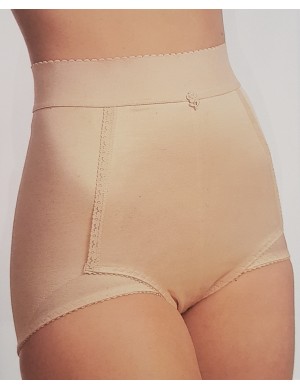 Gaine culotte large ceinture unie Beige Triolet 6024