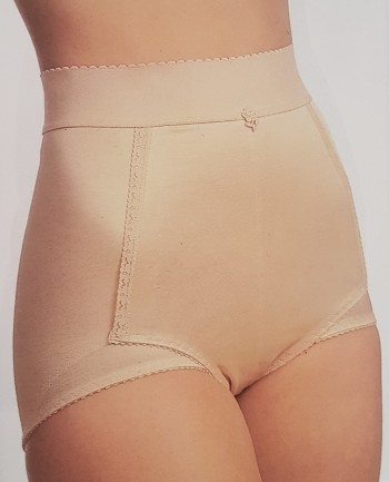 Gaine culotte large ceinture unie Beige Triolet 6024