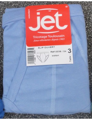 Lot de 6 Slips taille haute ouvert Jet