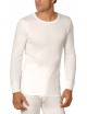 Tee-shirt manches longues blanc Rhovylon