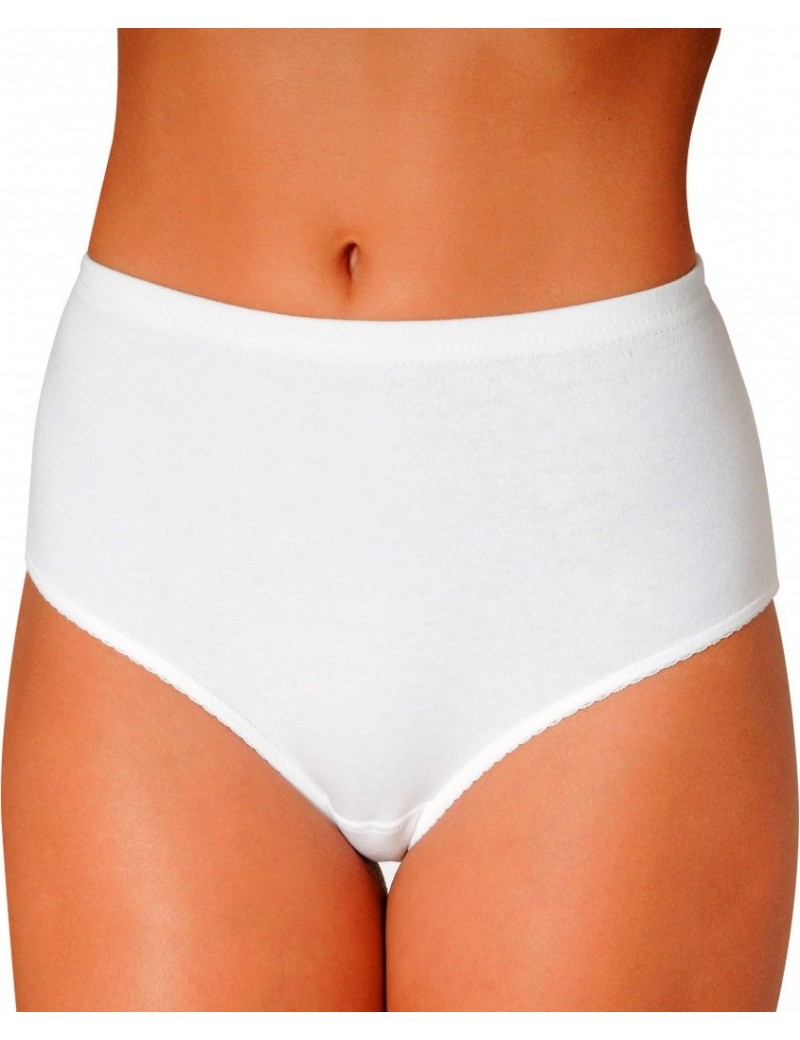 culotte taille haute blanche