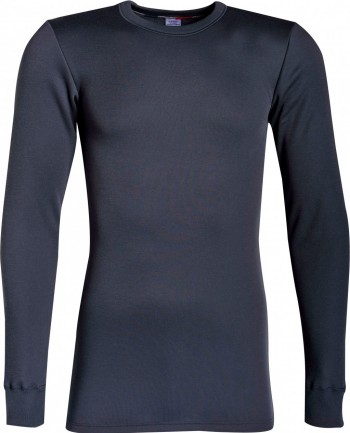 Achel long-sleeved fleece t-shirt