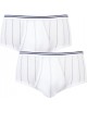 Lot de 2 slips taille haute ouvert Blanc Eminence