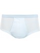Lot de 2 slips taille haute ouvert classiques Bleu ciel