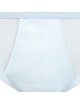 Lot de 2 slips taille haute ouvert classiques Bleu ciel