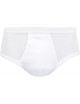 Lot de 2 slips taille haute ouvert classiques Blanc