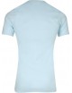 Lot de 2 Tee-shirts col V coton Bleu ciel