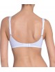 Soutien-gorge sans armatures Blanc Triumph Elasti Cross Cotton