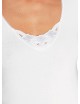 Chemise manches courtes blanche 100% coton Achel