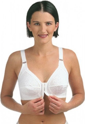 soutien gorge coton sans armature fermeture devant