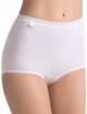 Lot de 4 slips Blanc Maxi Sloggi Basic