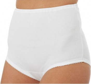 Culotte taille haute 100% coton Blanc ArmorLux