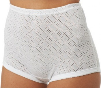 Culotte ajourée taille haute en jersey Eyelet ArmorLux