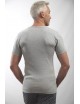 Lot de 3 tee-shirts col rond manches courtes gris